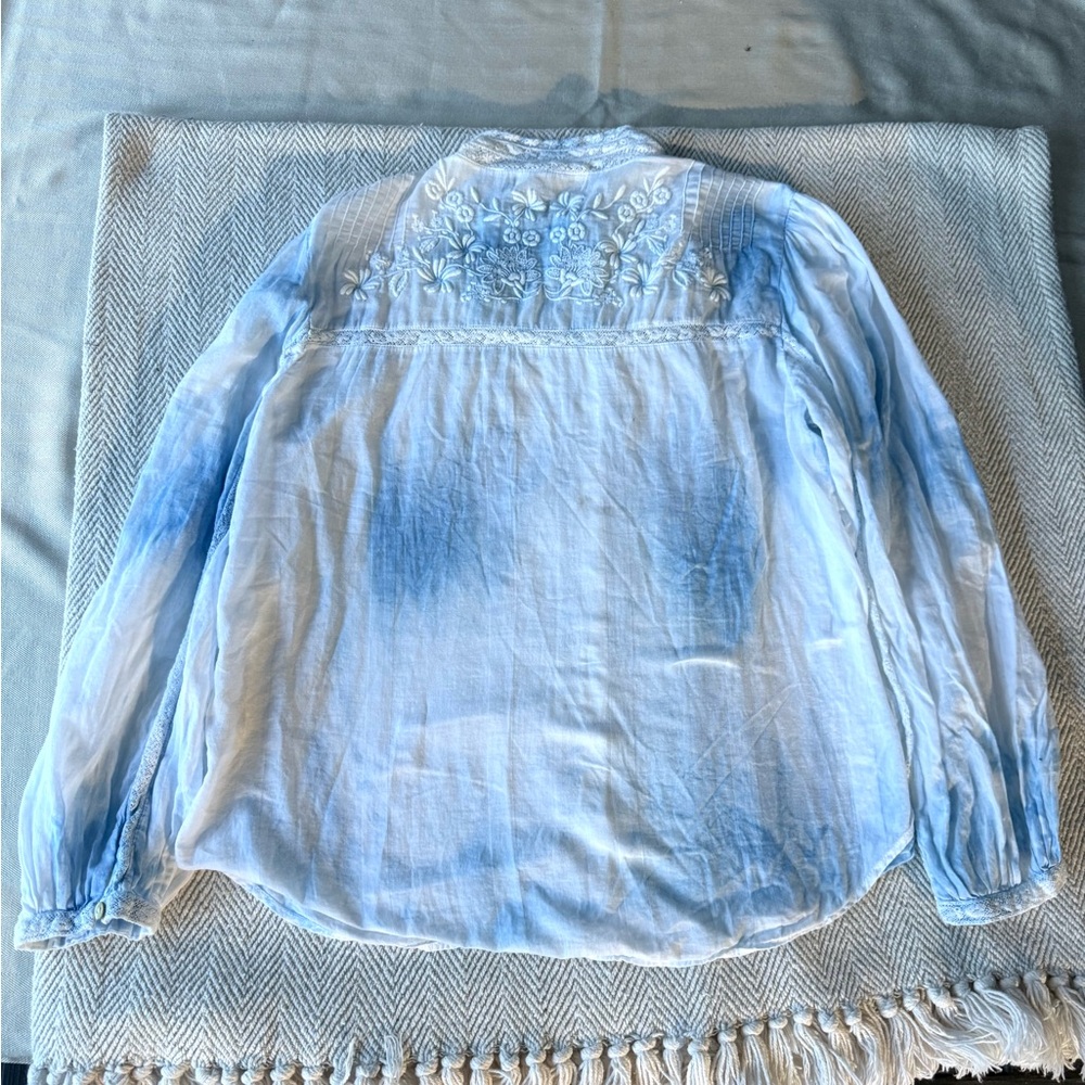 Love shack fancy Rhonda too in blue tie dye - Picture 7 of 9